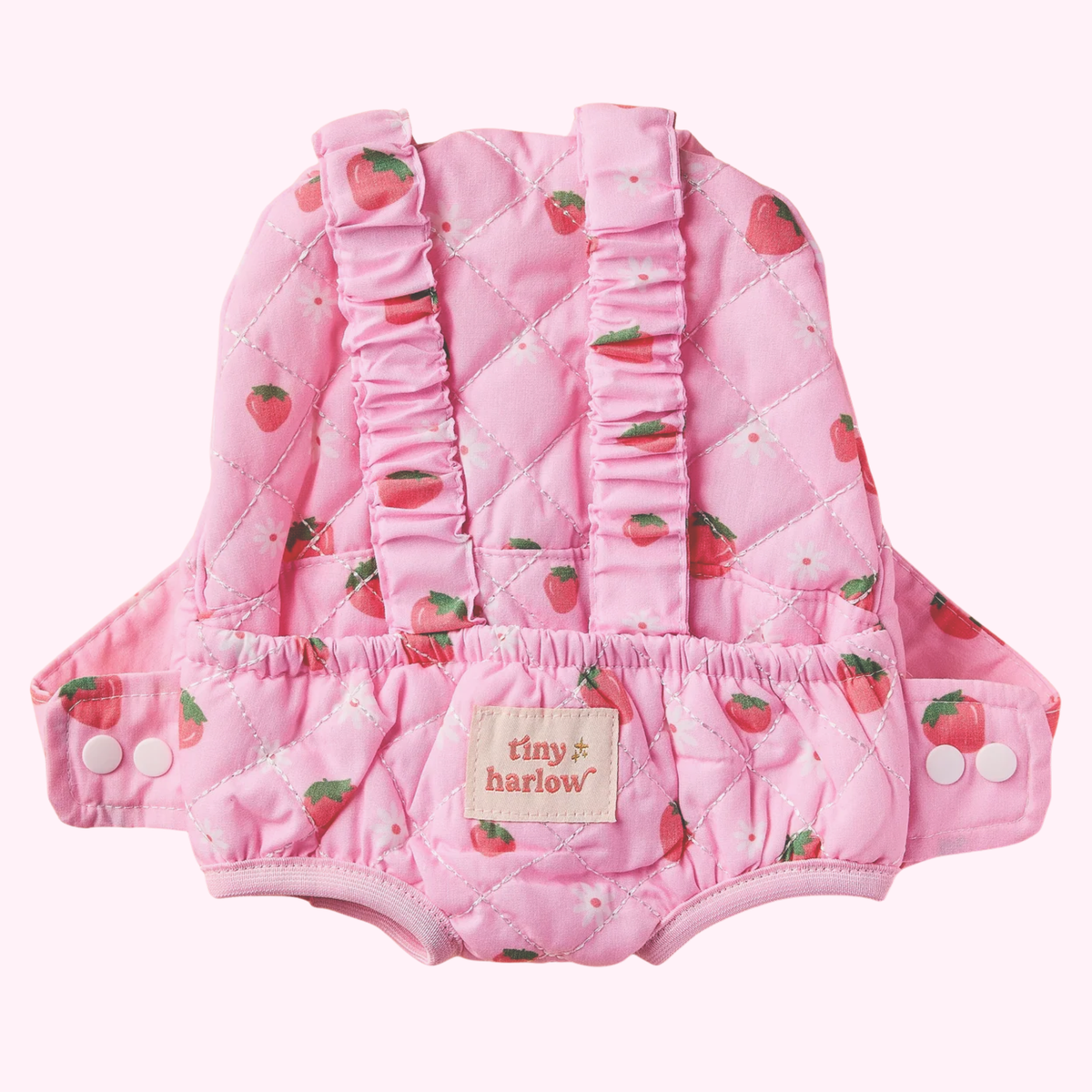 Strawberry Picnic Baby Doll Wearer - Tiny Harlow