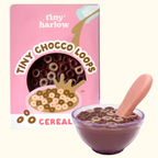 Tiny Chocco Loops Cereal Bowl Doll Food - Tiny Harlow