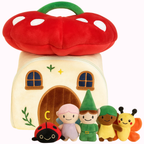 Plushy Grove Cottage Playset - Plushy Pals