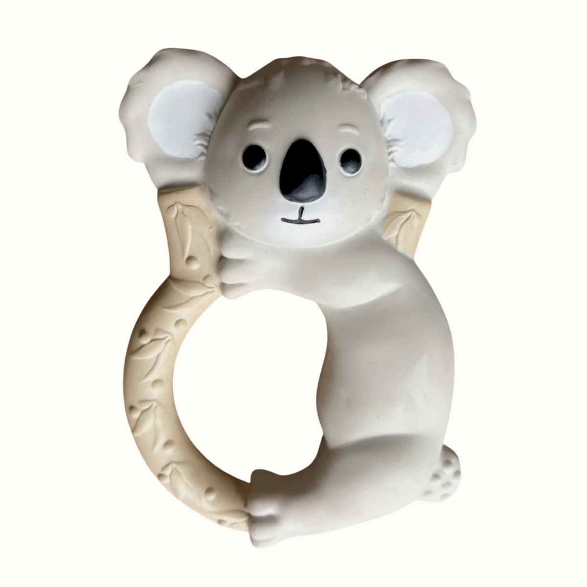 Banks the Koala Natural Rubber Teething Ring - Winnie Parkes