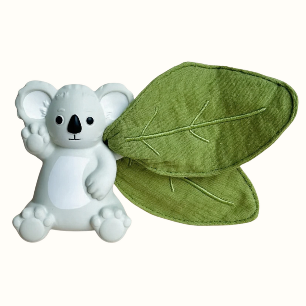 Banks the Koala Natural Rubber Sensory Rattle Teether - Winnie Parkes
