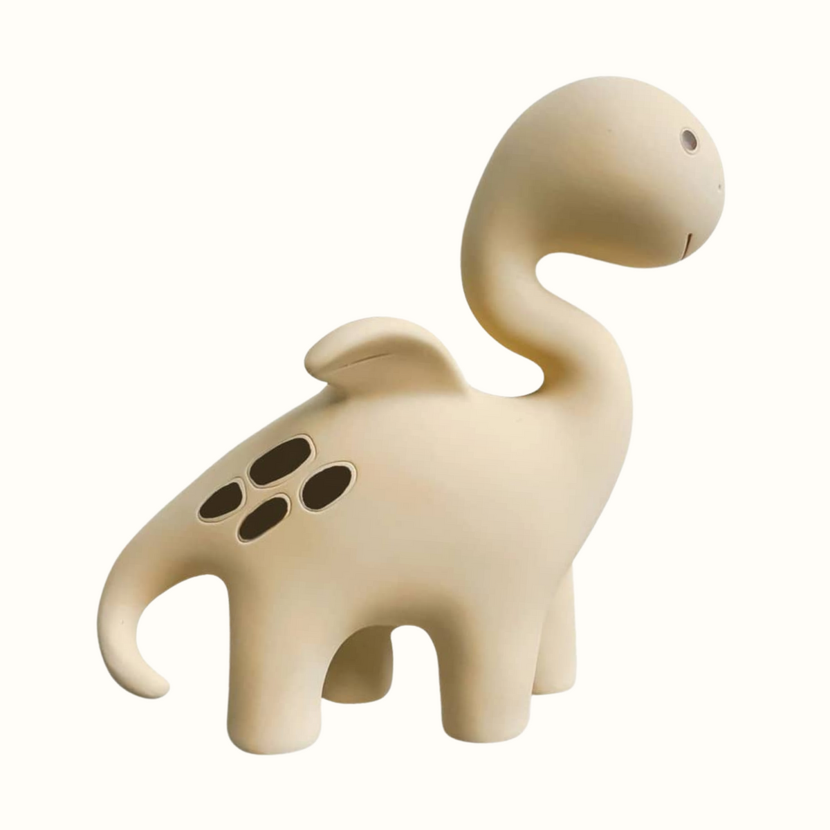 Brown Diplo the Dino-Dragon Natural Rubber Teether Toy - Winnie Parkes