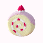 Strawberry Swiss Roll Felt Food - Tara Treasures