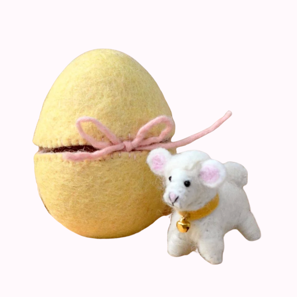Lamb Felt Surprise Egg - Tara Treasures