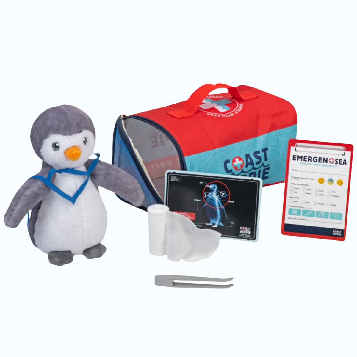 Penguin Wildlife Rescue Pretend Play Set - Wild Republic