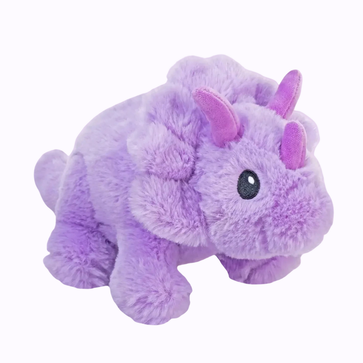 Mini Purple Triceratops Soft Toy - Wild Republic