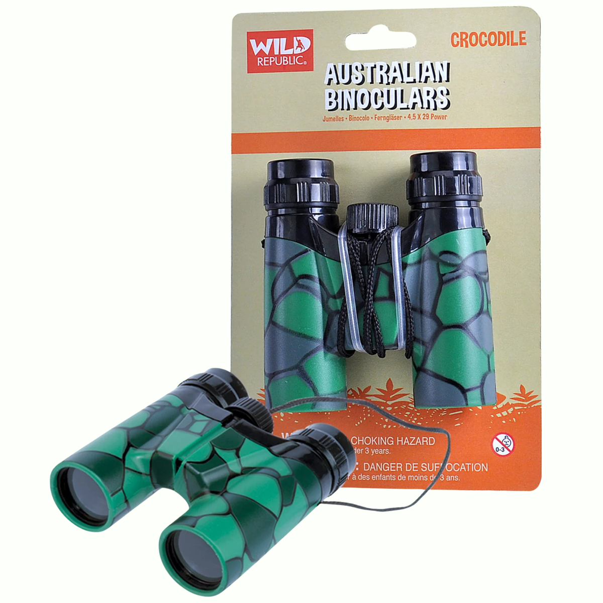 Crocodile Kids Binoculars - Wild Republic