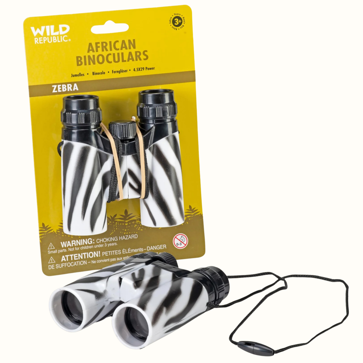 Zebra Kids Binoculars - Wild Republic