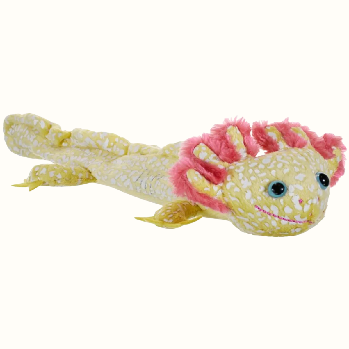 Glow in the Dark Axolotl Huggers Plush Toy Snap Band - Wild Republic