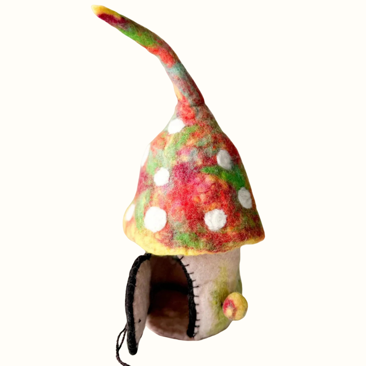 Felt Rainbow Toadstool Home – Himalayan Felt Co