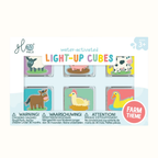 Farm Themed Limited Edition Light Up Cubes - Glo Pals