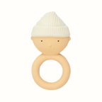 Vanilla Baby Natural Rubber Teething Ring - We Are Gommu