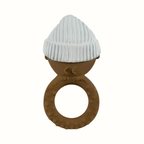 Honey Baby Natural Rubber Teething Ring - We Are Gommu