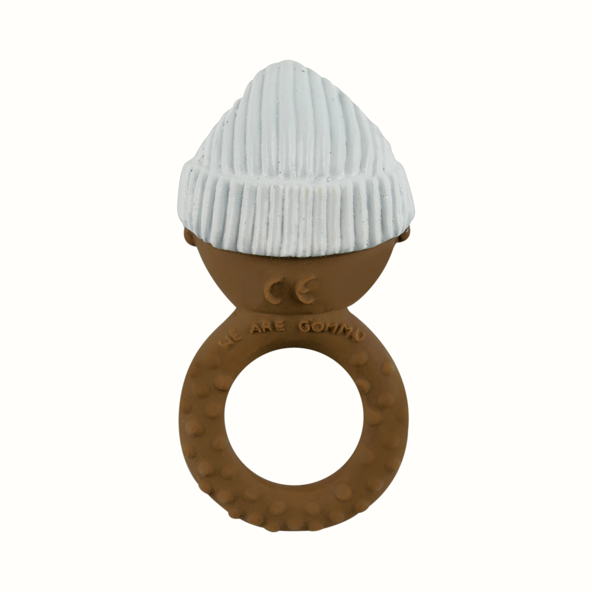 Honey Baby Natural Rubber Teething Ring - We Are Gommu