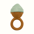 Almond Baby Natural Rubber Teething Ring - We Are Gommu