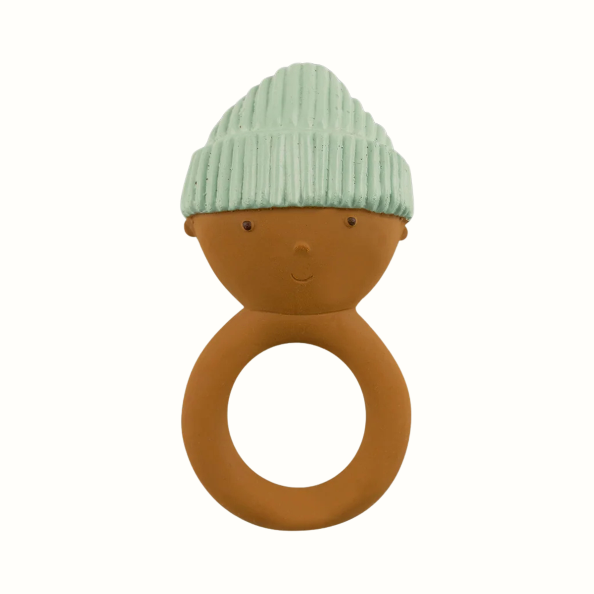 Almond Baby Natural Rubber Teething Ring - We Are Gommu