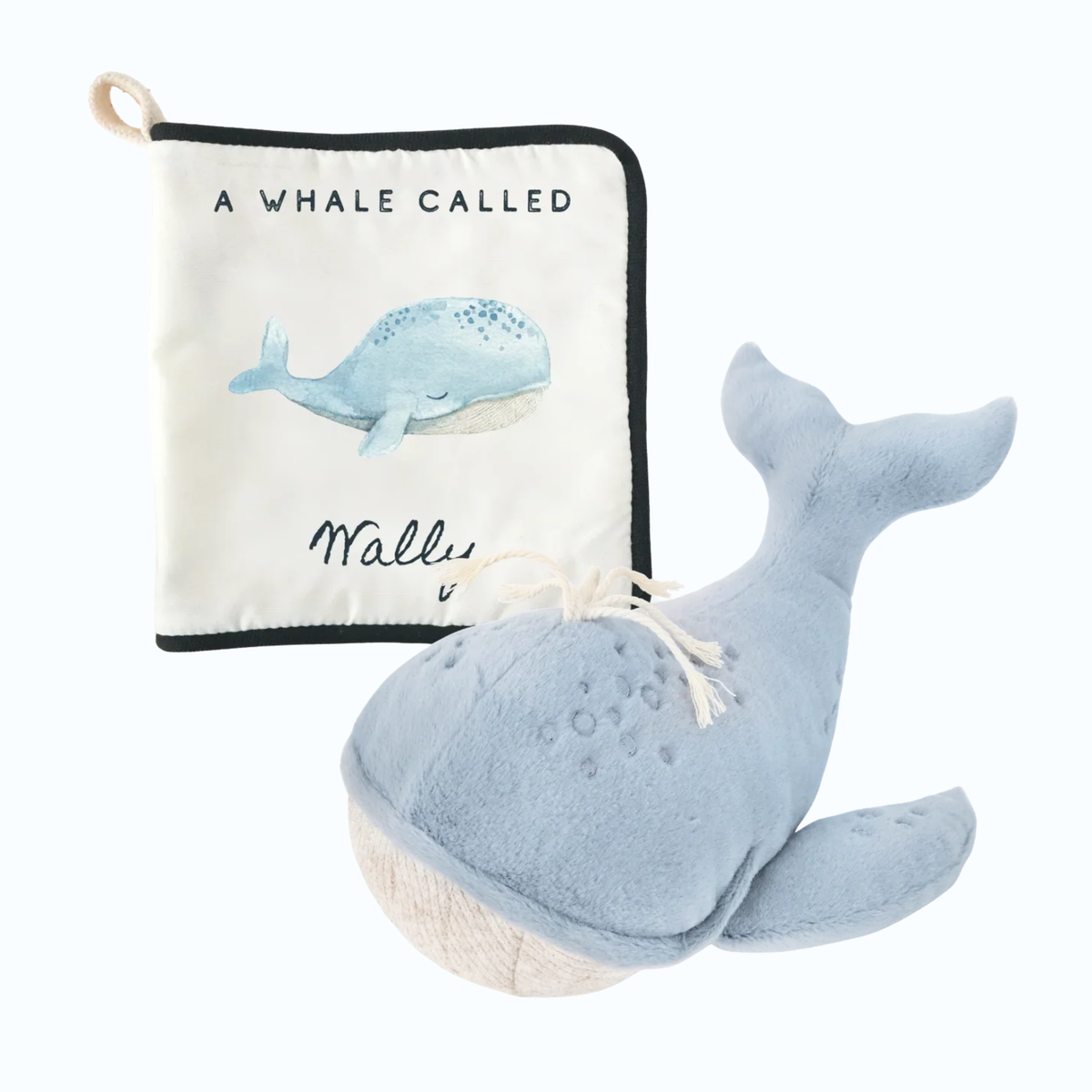 Wally the Whale & Crinkle Sensory Book Set - Little Lamb Kind