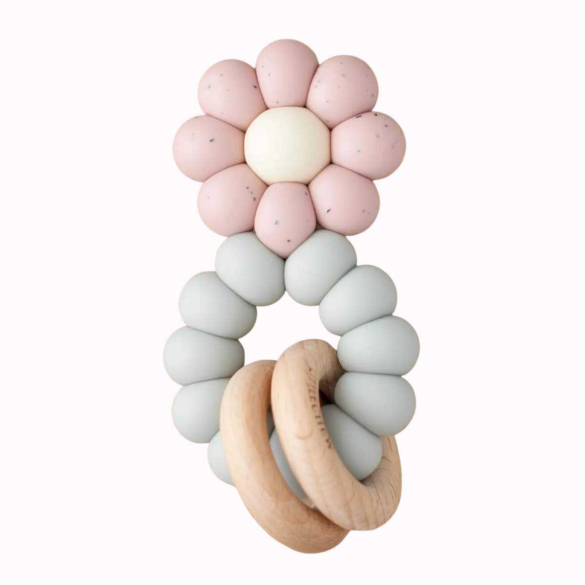Speckled Rose Chamomile Ring Teether – Little Chew