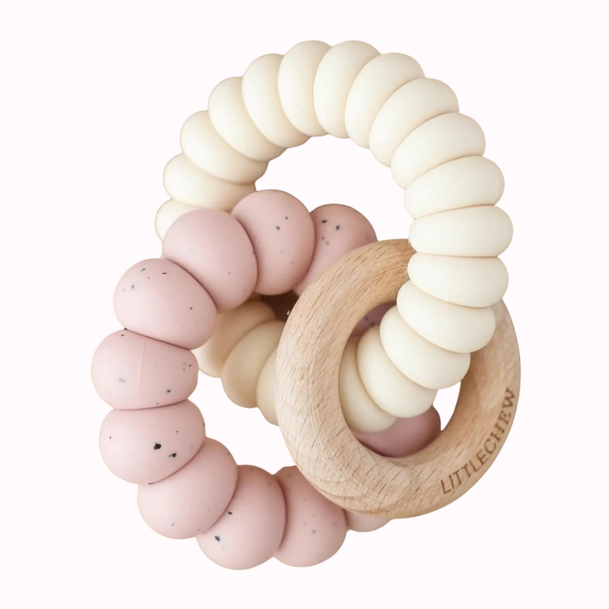 Speckled Rose Luna Teether - Little Chew
