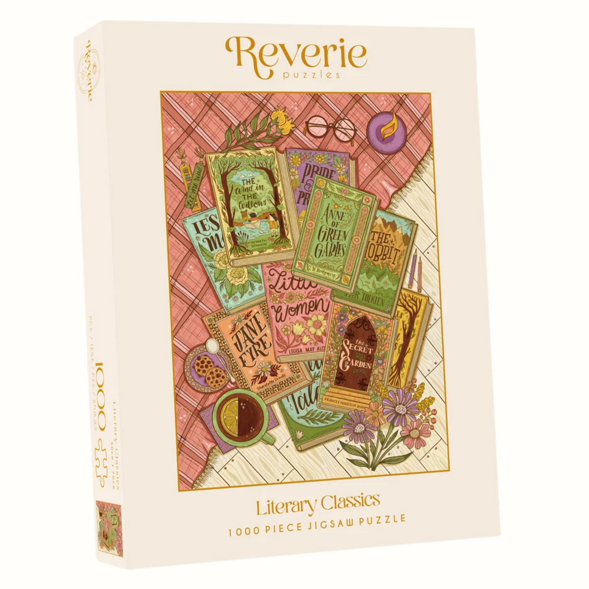 Literary Classics 1000 Piece Jigsaw Puzzle – Reverie Puzzles
