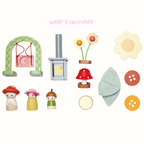 Merrywood Rosewood Cottage Play Set – Tender Leaf Toys