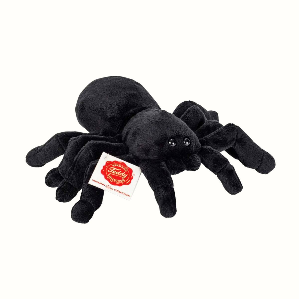 Black Spider Plush Toy - Teddy Hermann