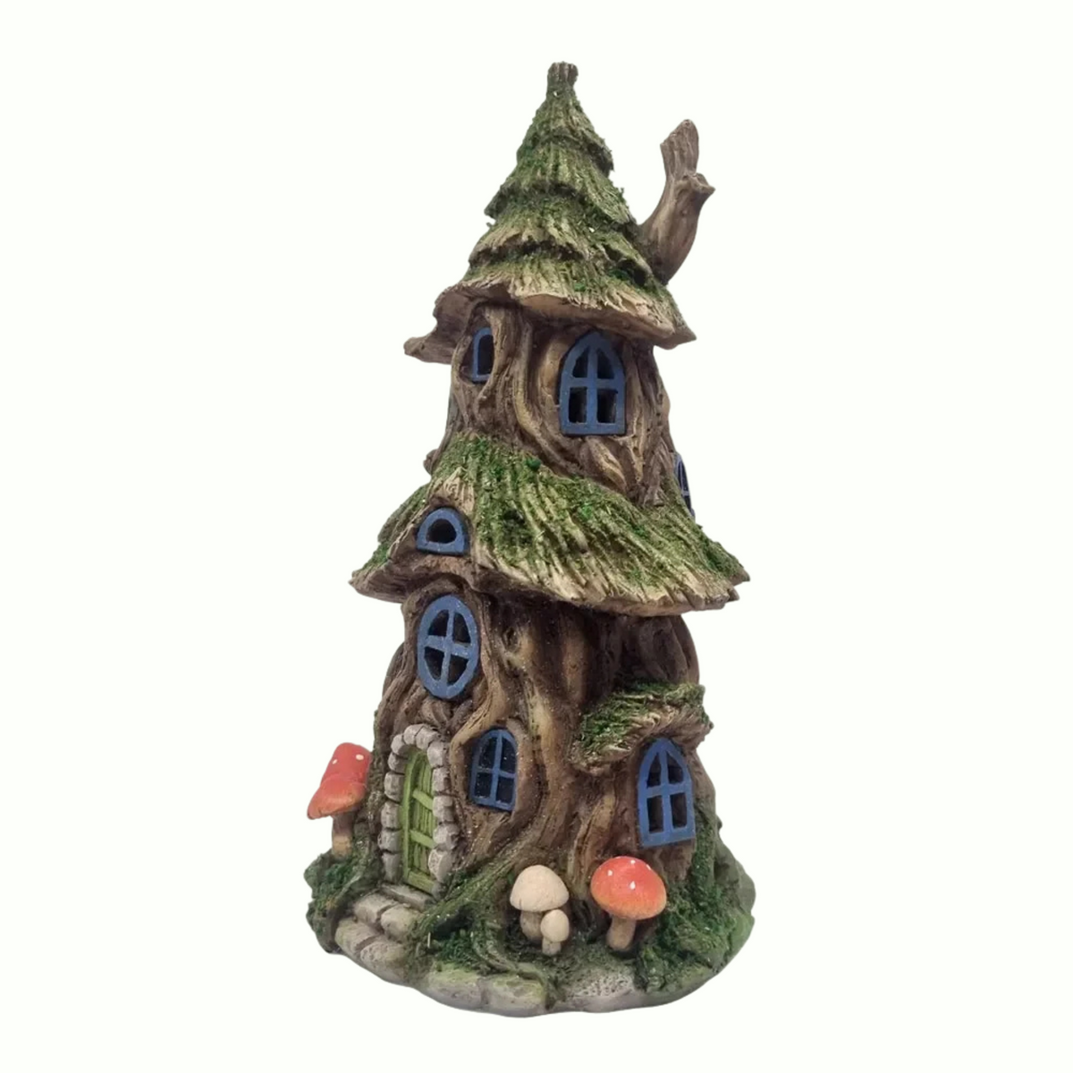 Mystic Woodland Solar Fairy House - Fairy Garden