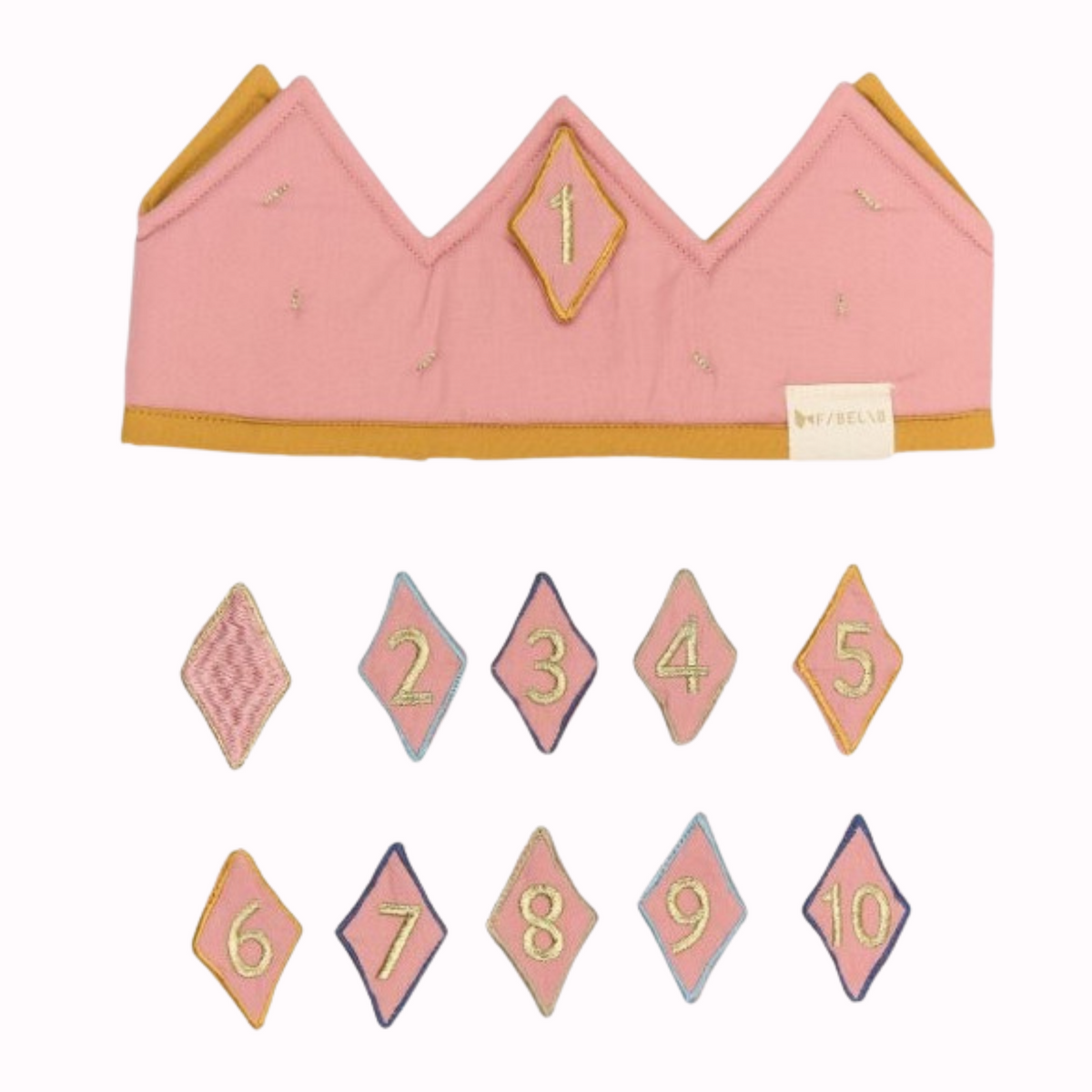 Rose Interchangeable Birthday Crown - Fabelab