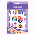 Mermaid Temporary Tattoos - Sassi