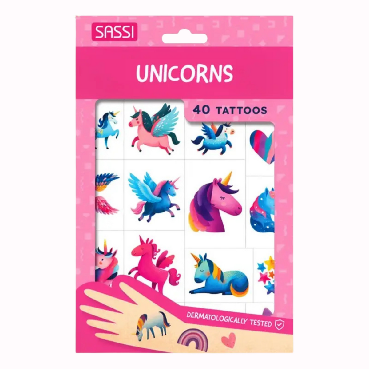 Unicorn Temporary Tattoos - Sassi