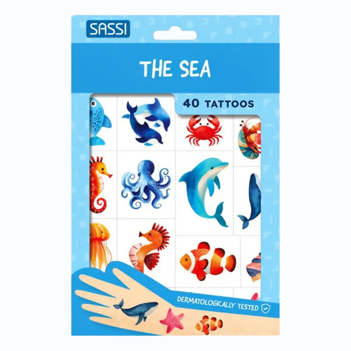 The Sea Temporary Tattoos - Sassi