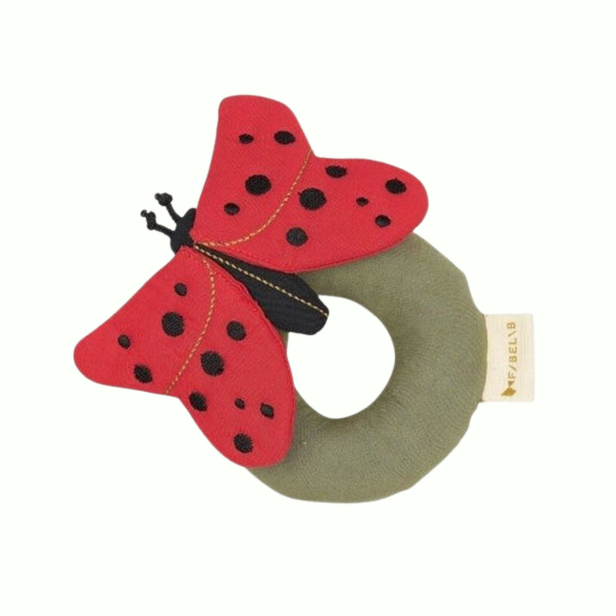 Ladybug Rattle - Fabelab