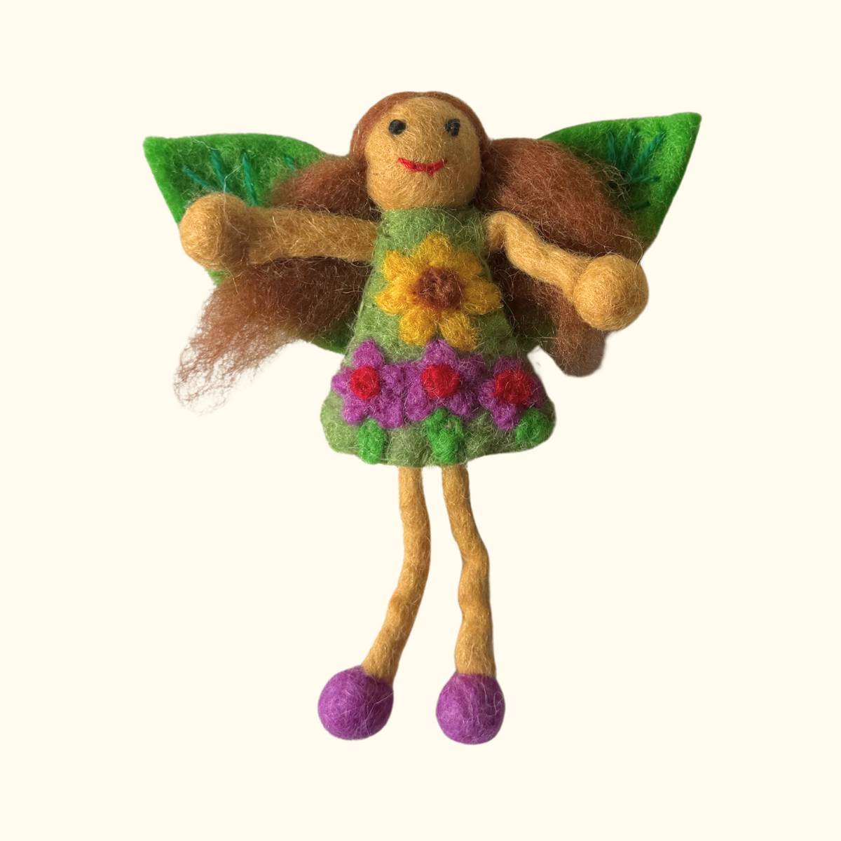 Miss Sunflower Small Fairy – Himalayan Felt Co