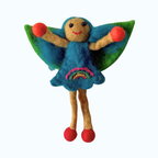 Miss Rainbow Small Fairy – Himalayan Felt Co