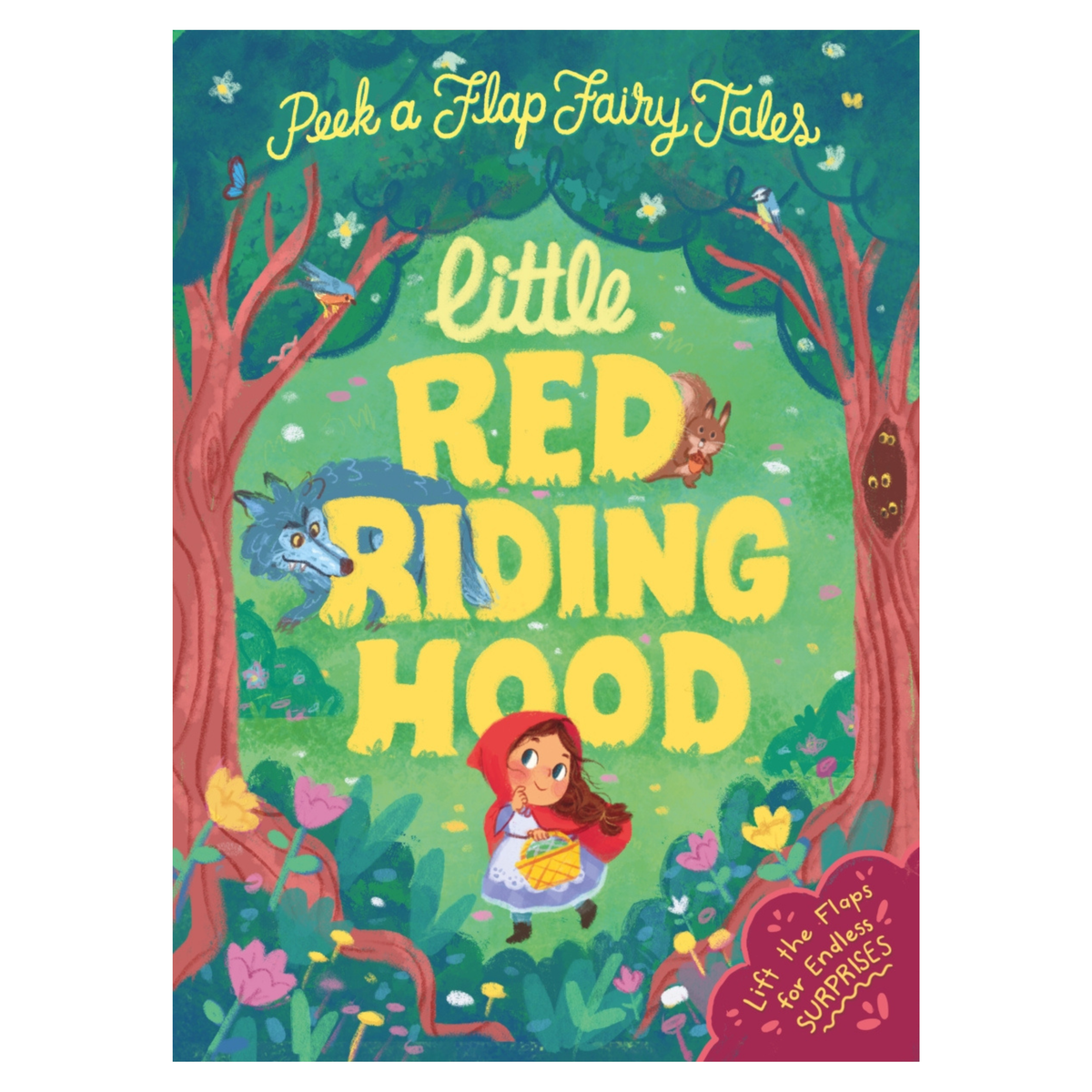 Little Red Riding Hood: Peek a Flap Fairy Tales - Gemma Román