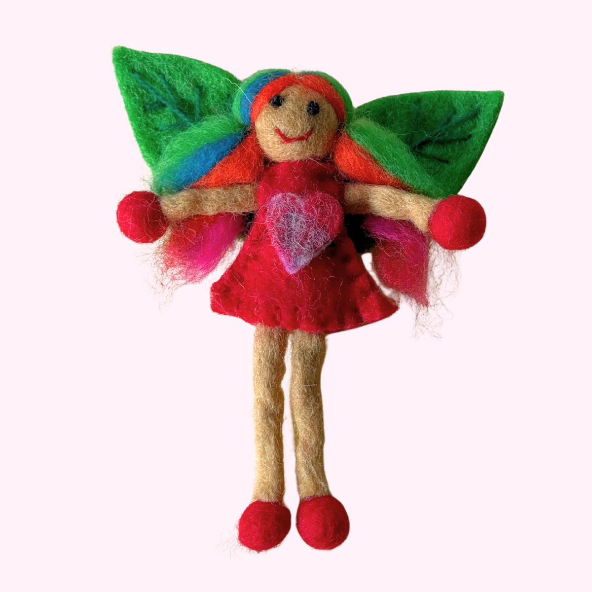 Miss Ruby Small Fairy – Himalayan Felt Co