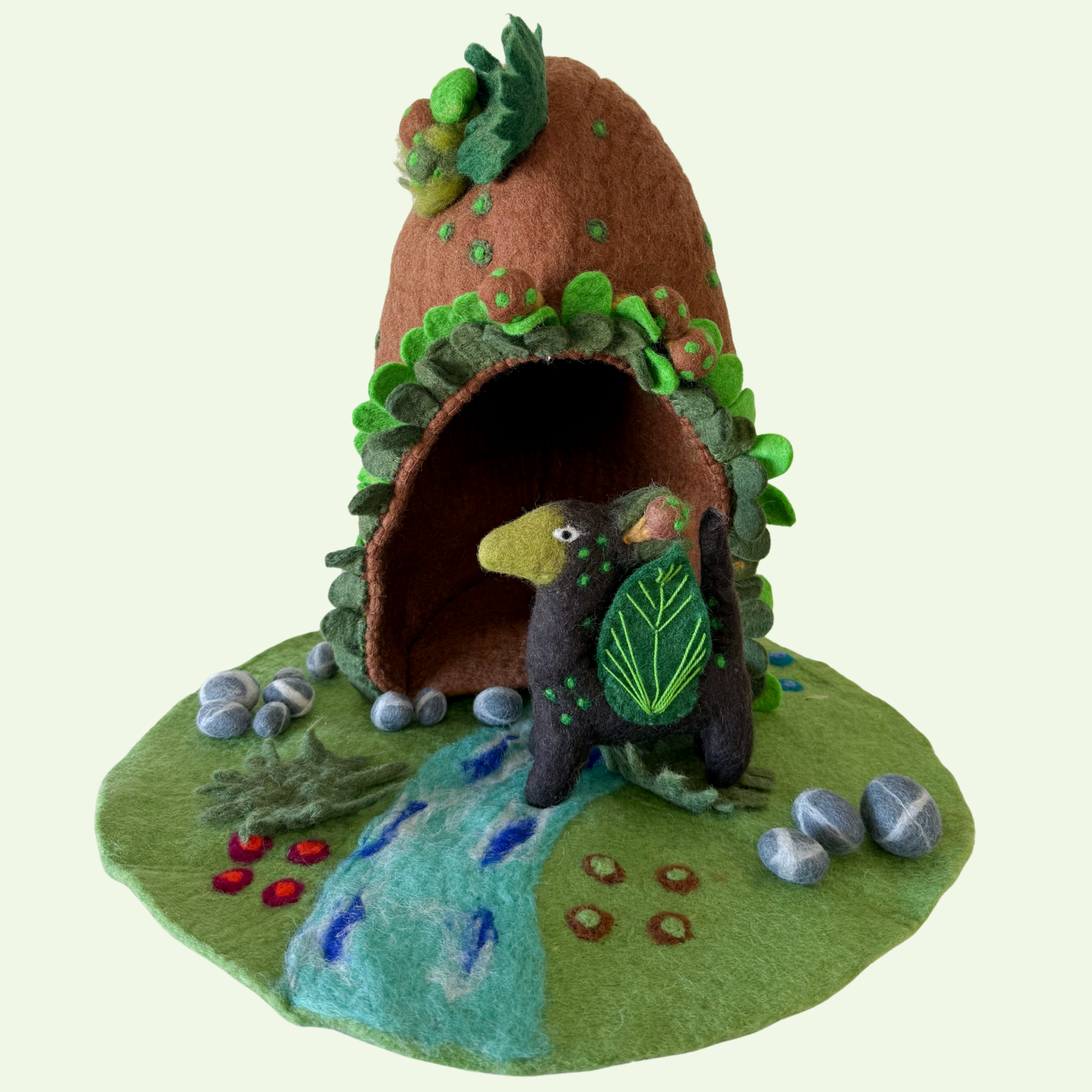 Earth Felt Dragon – Himalayan Felt Co
