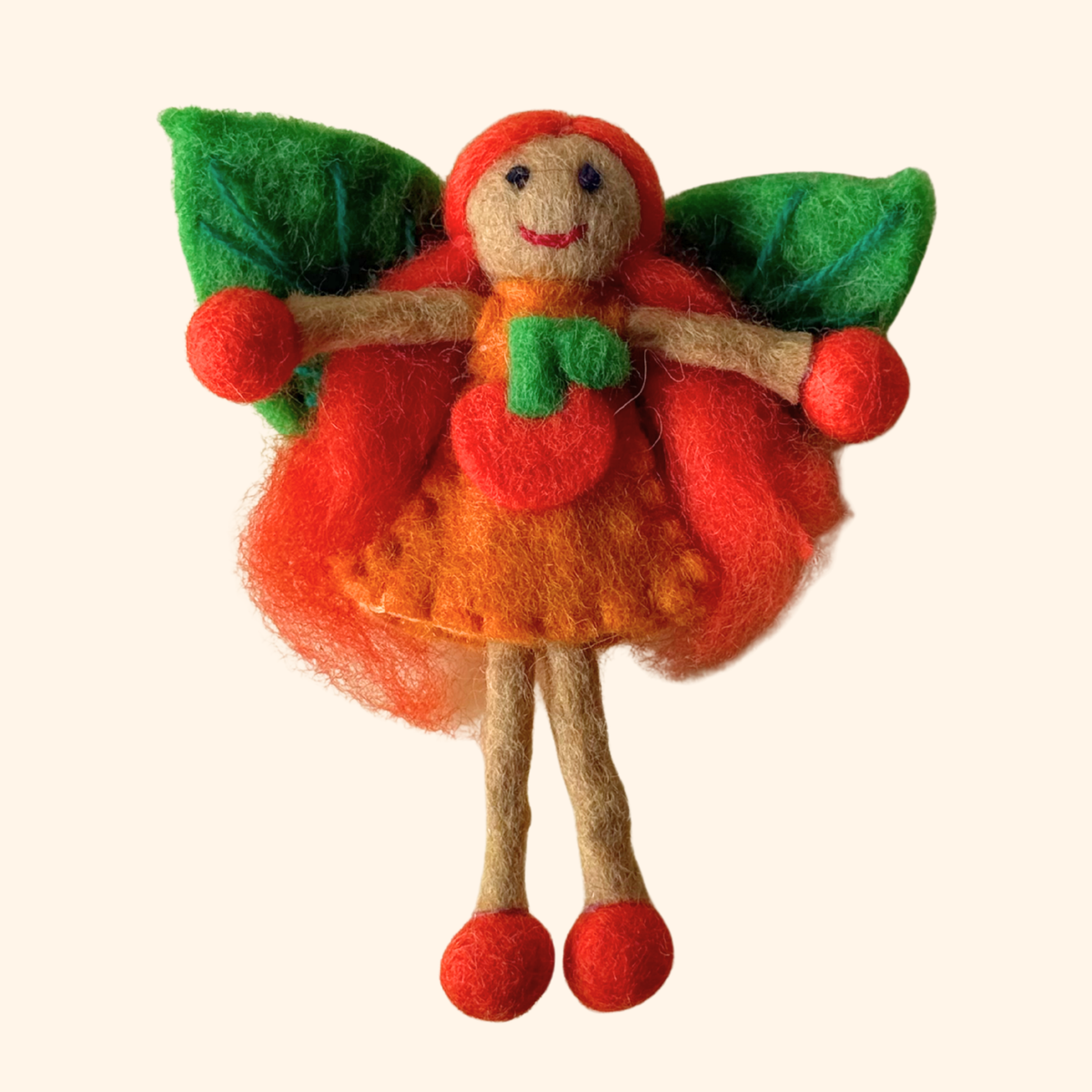Miss Pumpkin Small Fairy – Himalayan Felt Co