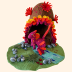 Fire Felt Dragon – Himalayan Felt Co