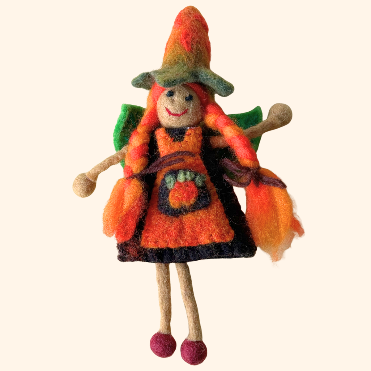 Miss Carrot Medium Fairy – Himalayan Felt Co