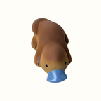 Platypus Natural Rubber Rattle & Teether/Bath Toy - Tikiri