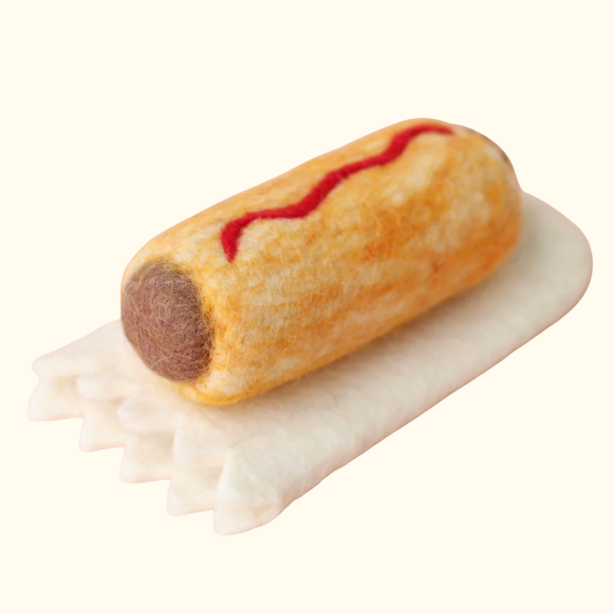 Sausage Roll + Bag Felt Food - Juni Moon