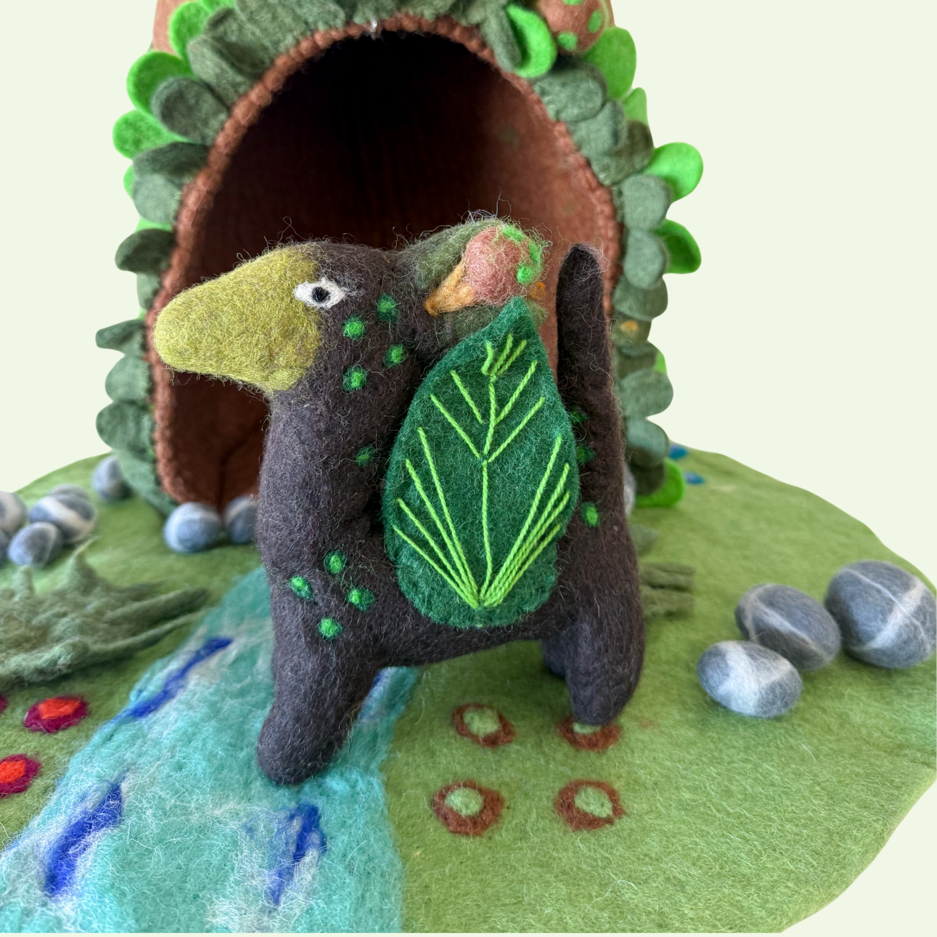 Earth Felt Dragon – Himalayan Felt Co