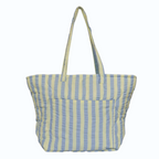 Butter Blue Quilted Baby Bag - Mosey Me