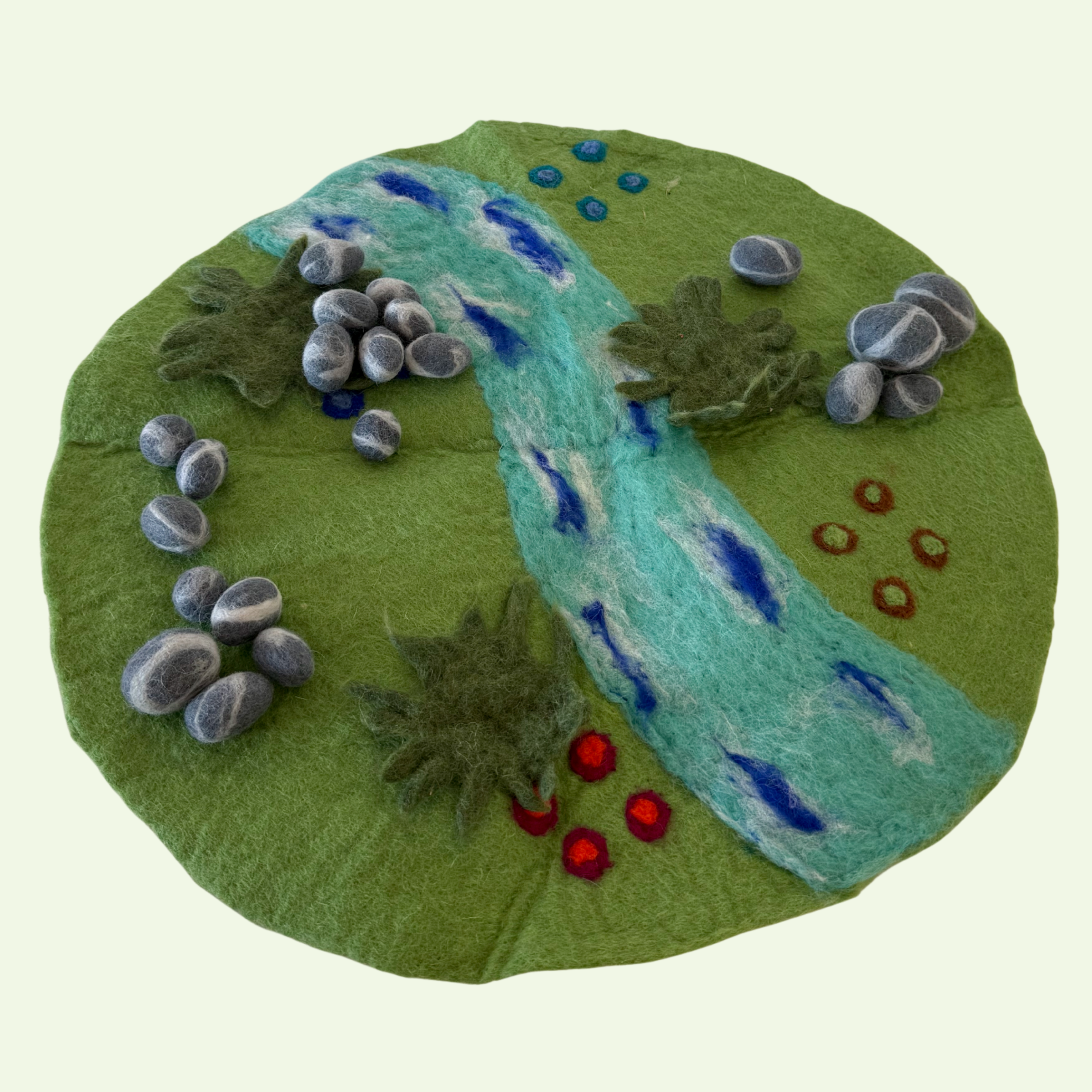 Elemental Felt Play Mat – Himalayan Felt Co