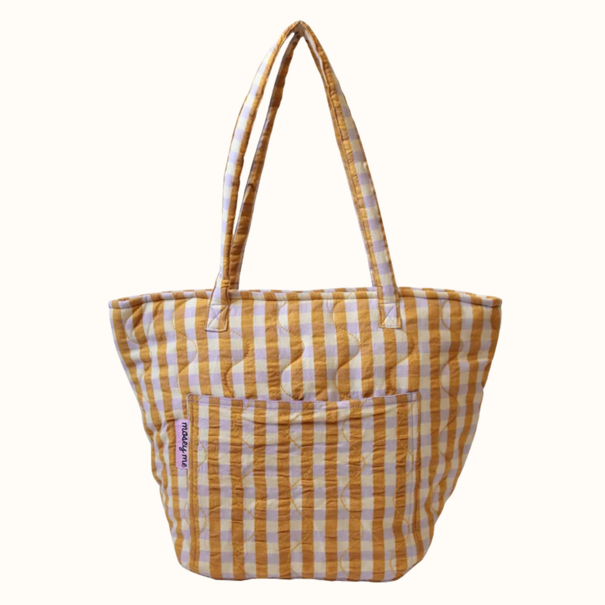 Mango Quilted Baby Bag - Mosey Me