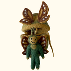 Mossy Fairy Felt Surprise Egg – Himalayan Felt Co