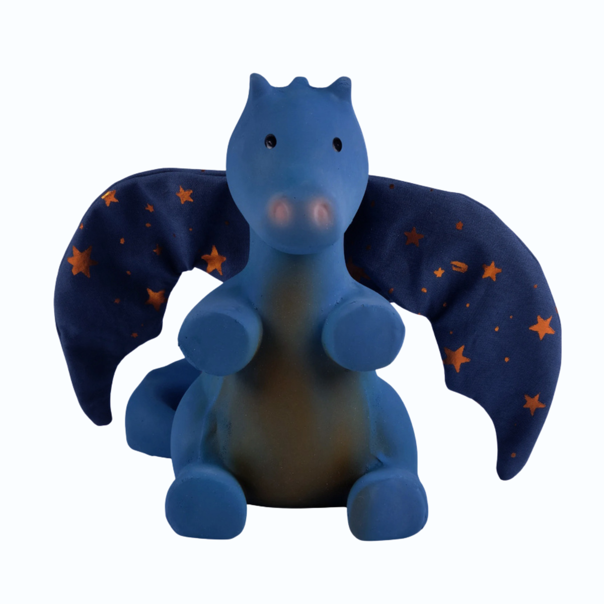 Midnight Dragon Natural Rubber Rattle & Teether/Bath Toy - Tikiri
