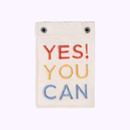 YES YOU CAN Mini Wall Banner - Little Lamb Kind