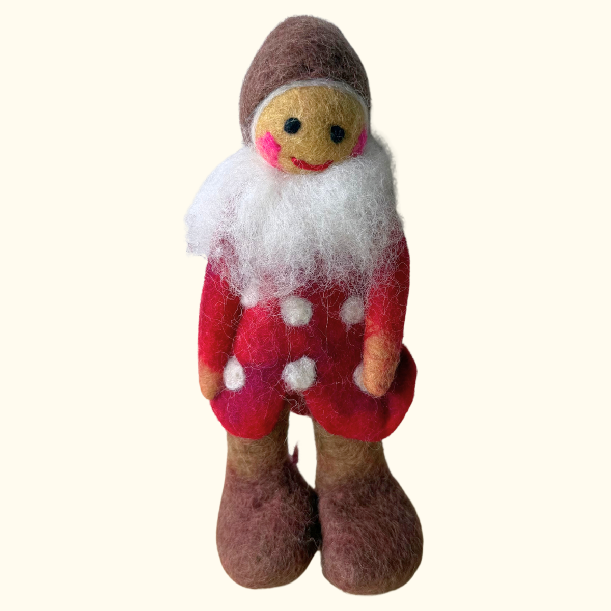 Berry Felt Mushroom Friend – Himalayan Felt Co